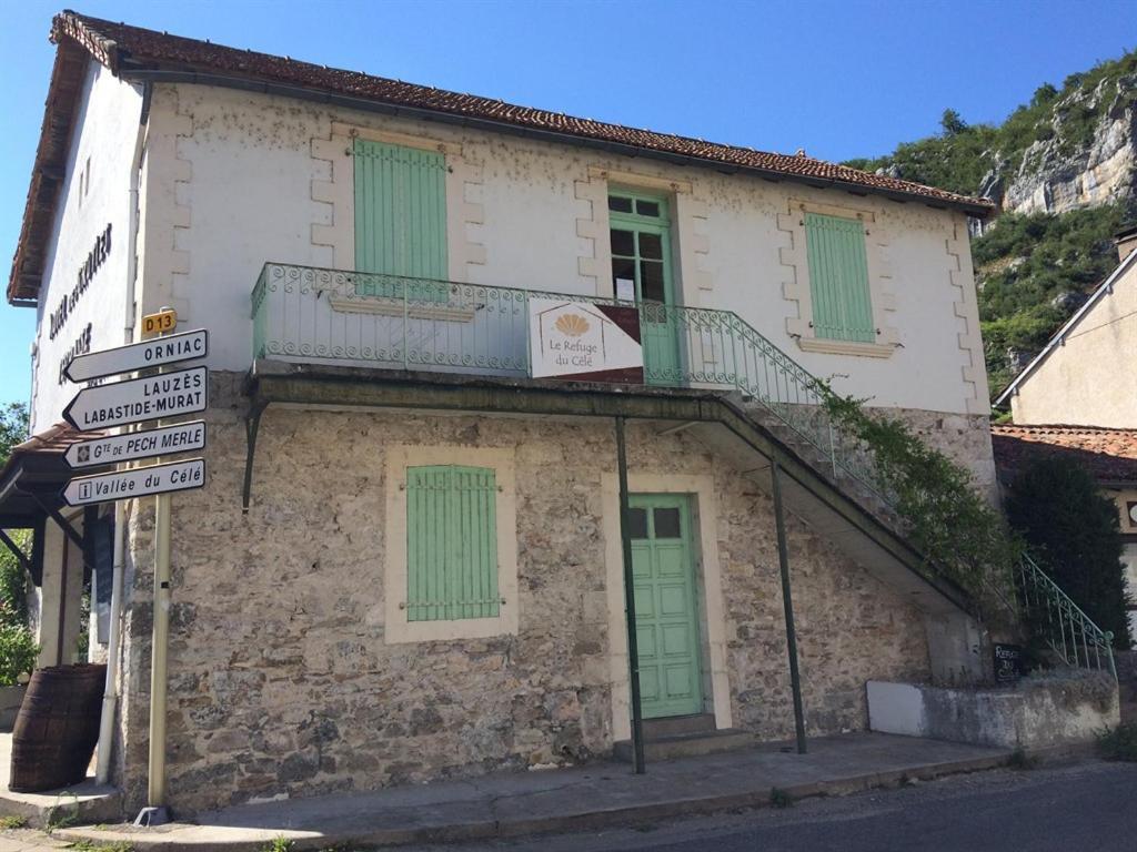 Hotel Le Refuge Du Cele Cabrerets Exterior foto